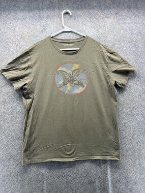 Denim & Supply Ralph Lauren Shirt Mens Large Green Panther Graphic Tee Vintage